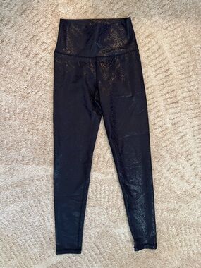 Offline by Aerie Hugger faux leather style leggings size S